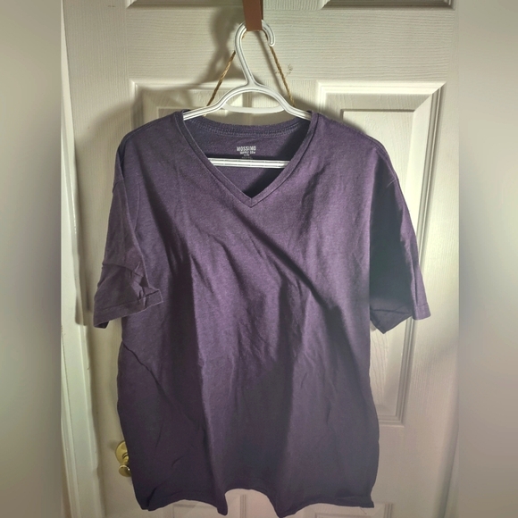Massimo Purple Short Sleeve Shirt - Picture 1 of 3